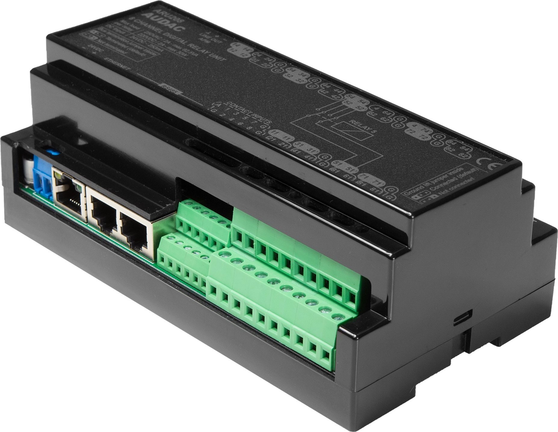 Audac AUDAC ARU208 Multi-channel digital relay unit - 8 relays