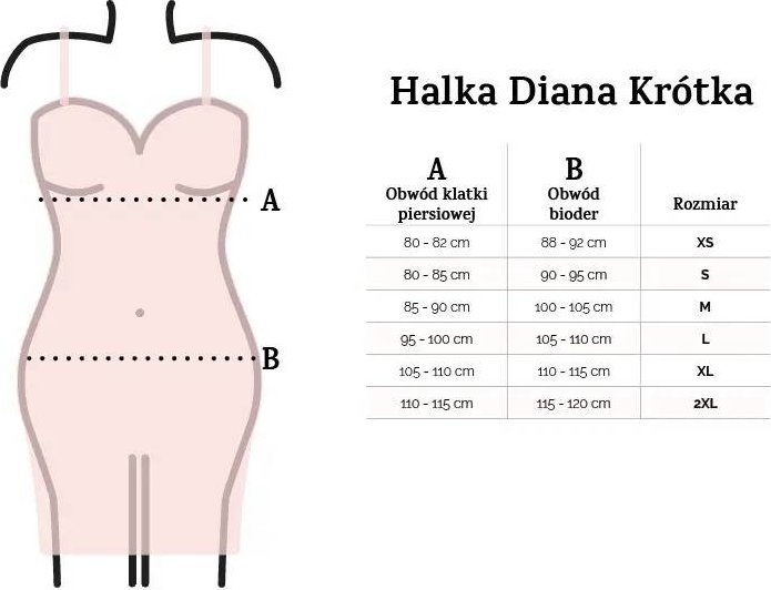 Dkaren HALKA DIANA KRÓTKA XL