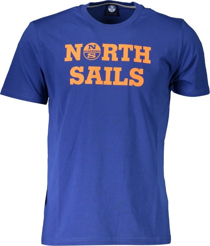 NORTH SAILS NIEBIESKI MĘSKI T-SHIRT Z KRÓTKIM RĘKAWEM NORTH SAILS L