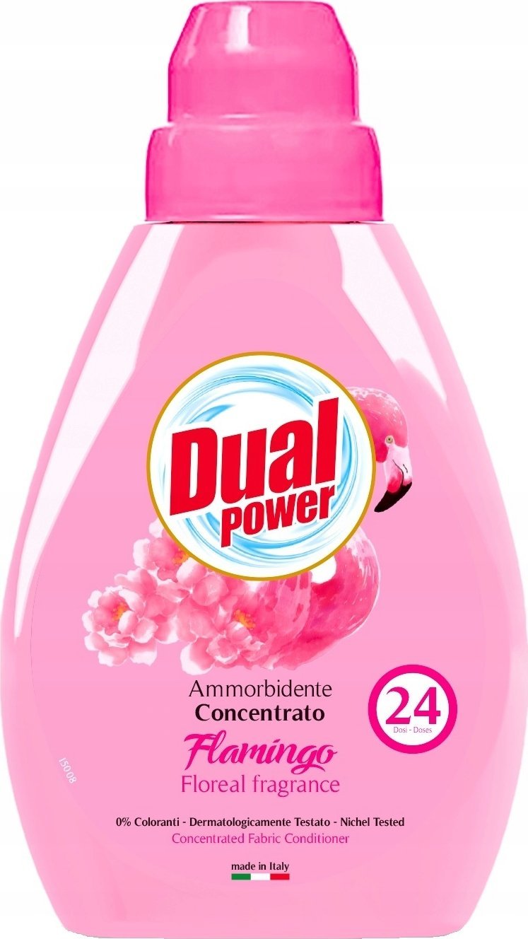 Dual Power Płyn do płukania tkanin Flamingo 600 ml