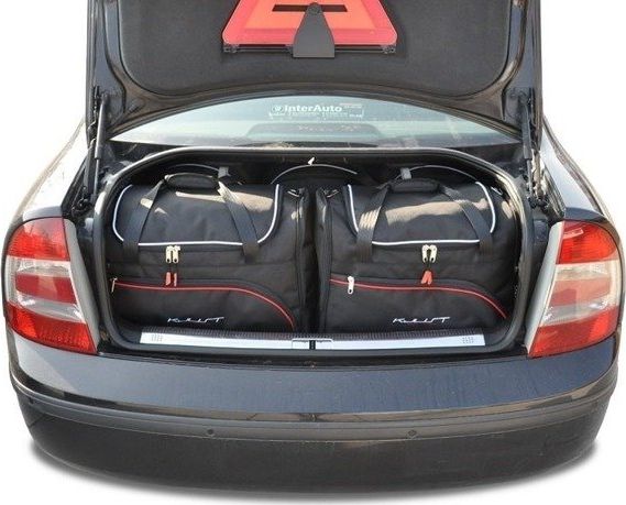 KJUST SKODA SUPERB LIMOUSINE 2001-2008 TORBY DO BAGAŻNIKA 5 SZT uniwersalny