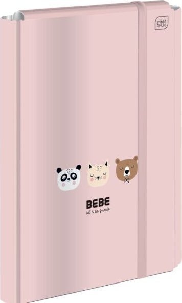 Teczka z gumką twarda oprawa A4+ INTERDRUK BB Friends GIRLS