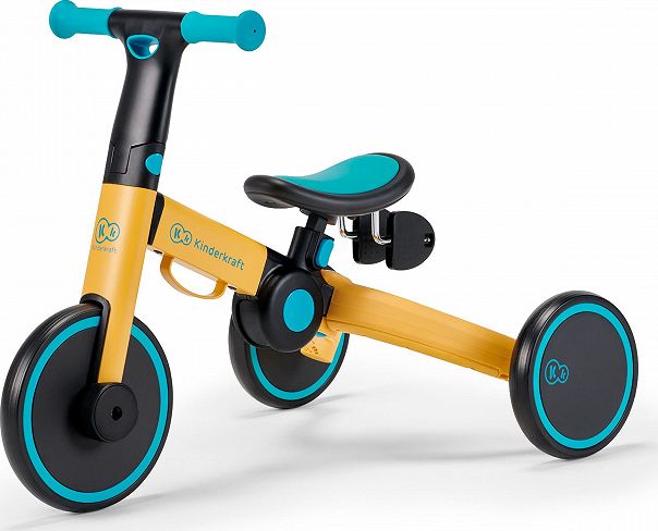 KinderKraft Rowerek Trójkołowy 4trike Primrose Zółty