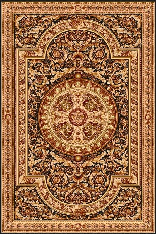 Agnella Białystok Dywan wełniany do salonu EGON Czarny AGNUS Prostokąt 170x240 cm