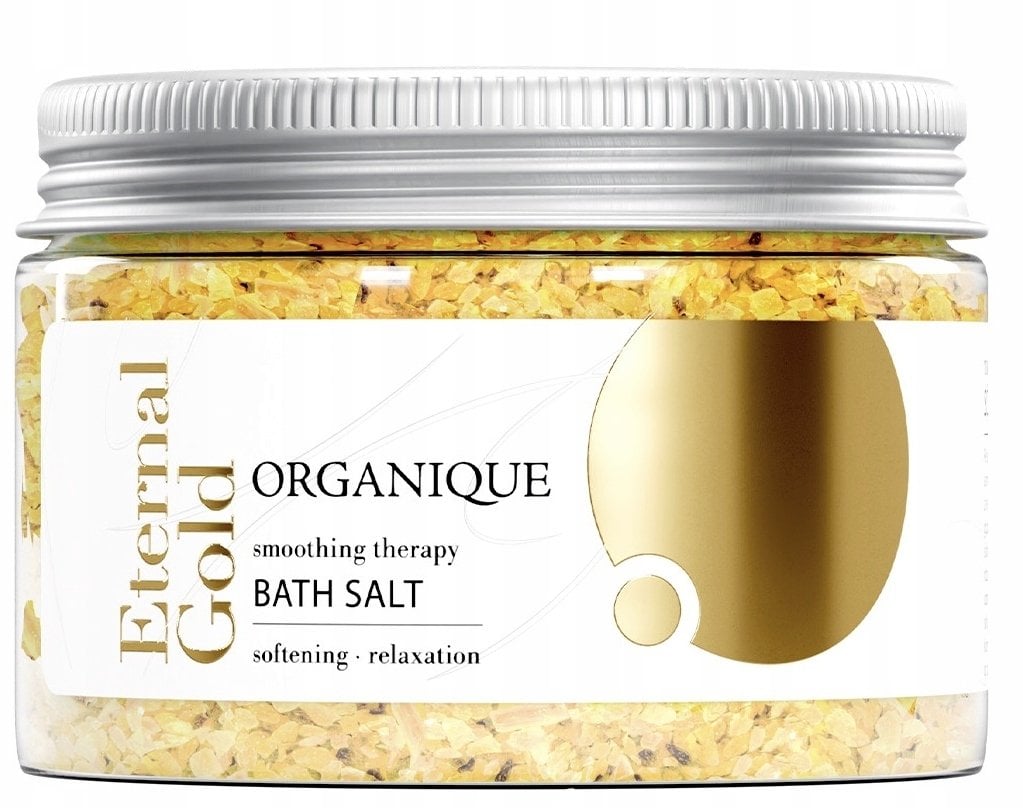 Organique Eternal Gold Relaksująca sól do kąpieli 600 g