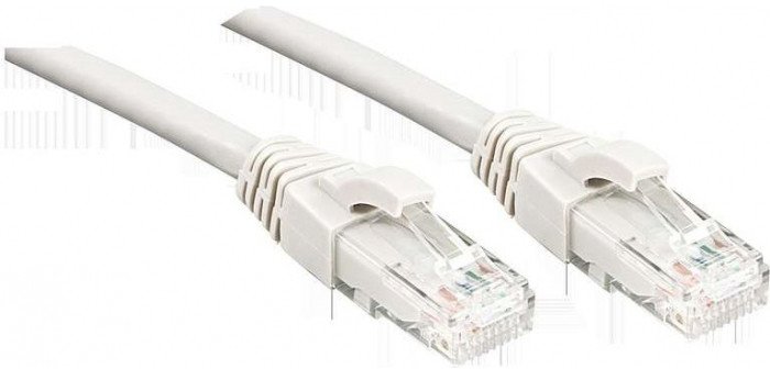 LINDY Cat.6 U/UTP Kabel, weiss, 15m