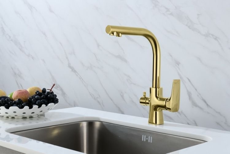 Bateria kuchenna Blue Water Tivoli kolor ZŁOTY