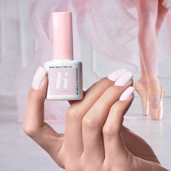 Hi Hybrid Lakier hybrydowy hi hybrid 5 ml Shiny Ballet Pink #131