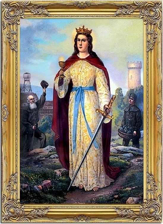 GO-BI Obraz "Inne- religijne" ręcznie malowany 75x105cm