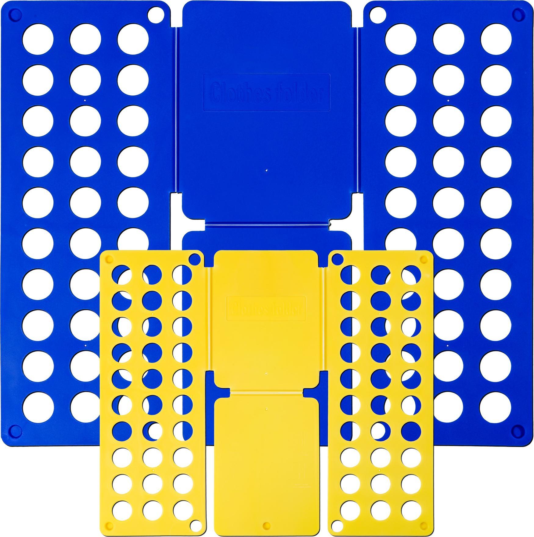 Tectake Deska do składania mała i duża - niebieski