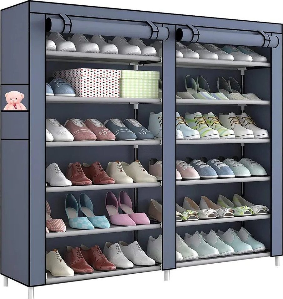 Severno Szafka materiałowa na buty, regał tekstylny XXL