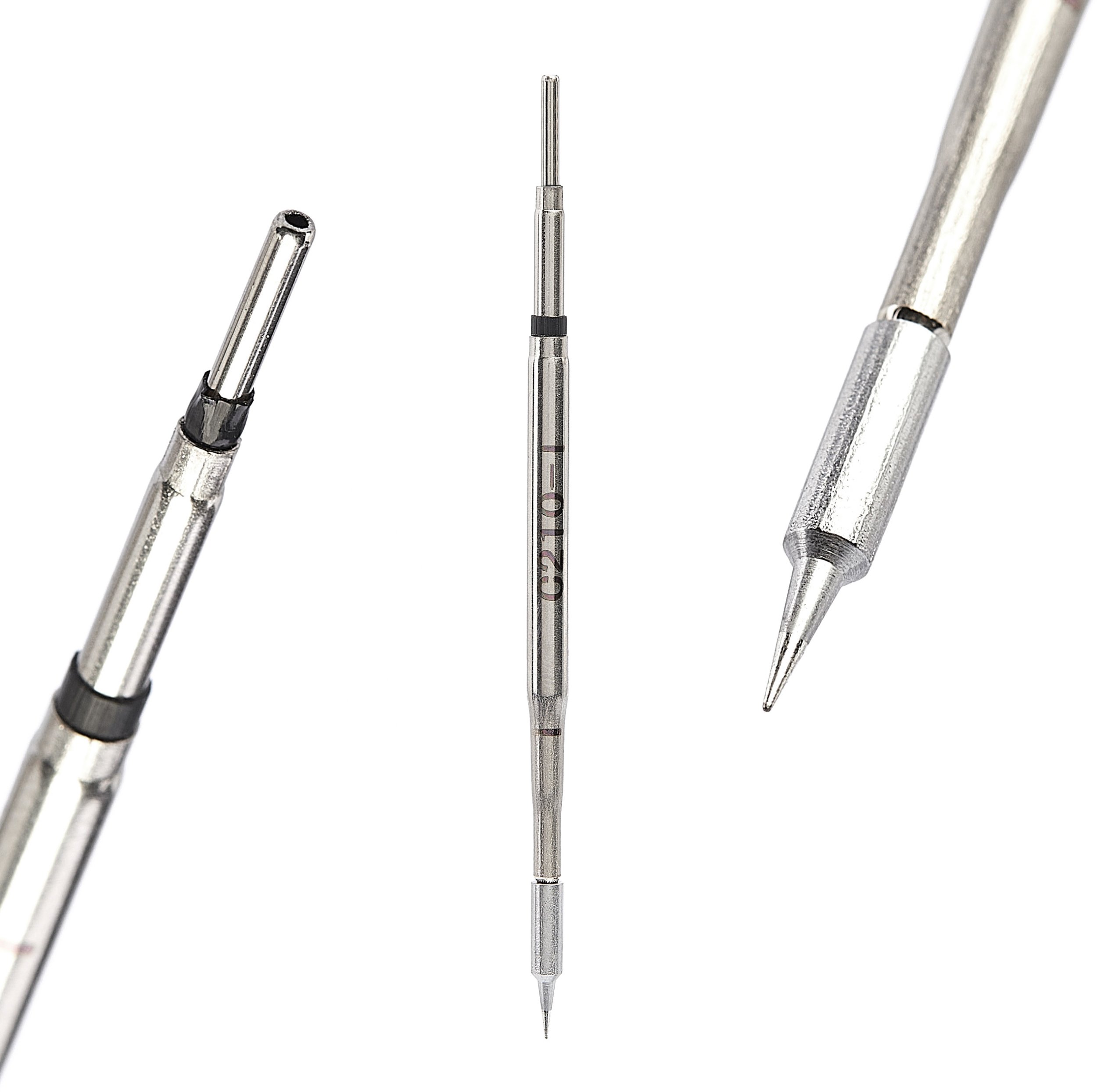 Precyzyjny Grot Lutowniczy z Wbudowaną Grzałką C210-I T210-I Ostry