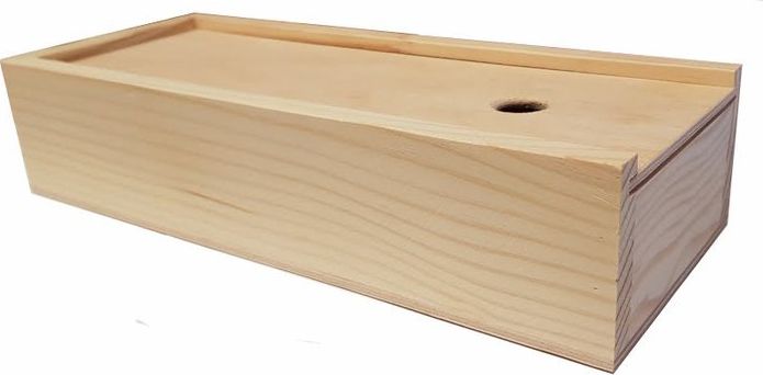 ROSA ROSA PUDEŁKO DREW. 24,3X9,5X5,3 CM uniw