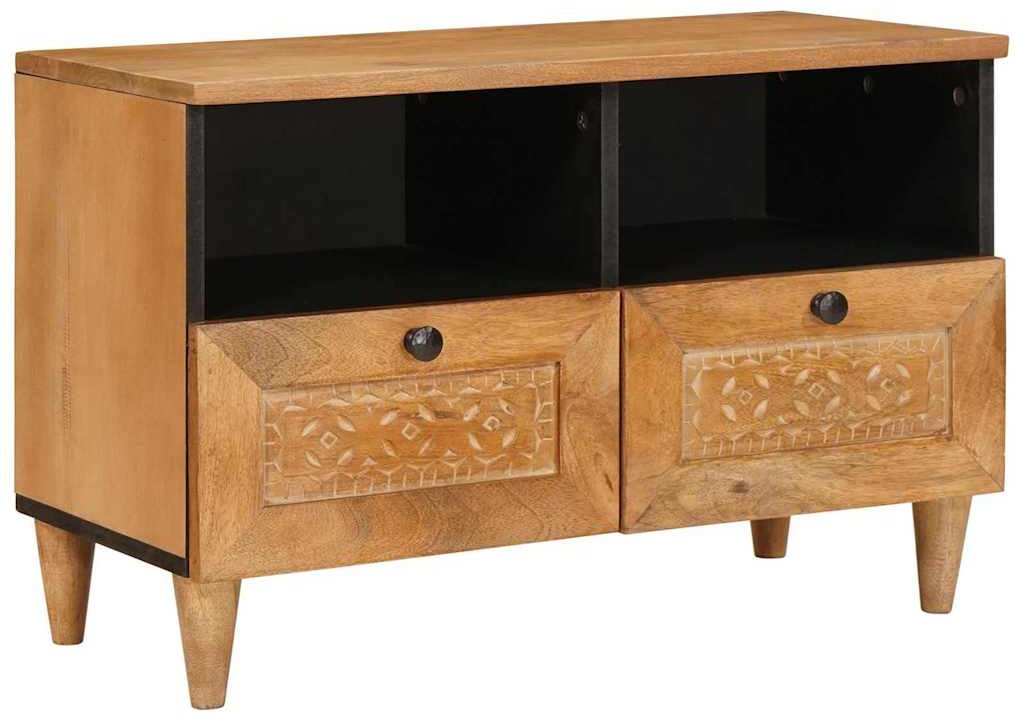 vidaXL Szafka pod telewizor z szufladą Jasnobrązowy 70 x 33 x 46 cm