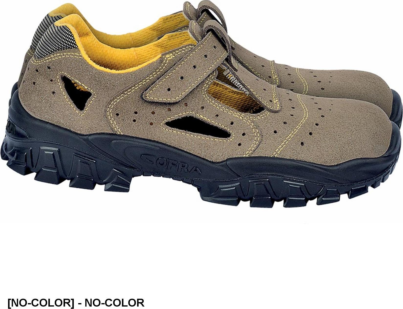 Cofra BRC-BRENTA S1P SRC - zamszowe sandały ochronne, stalowy nosek 41