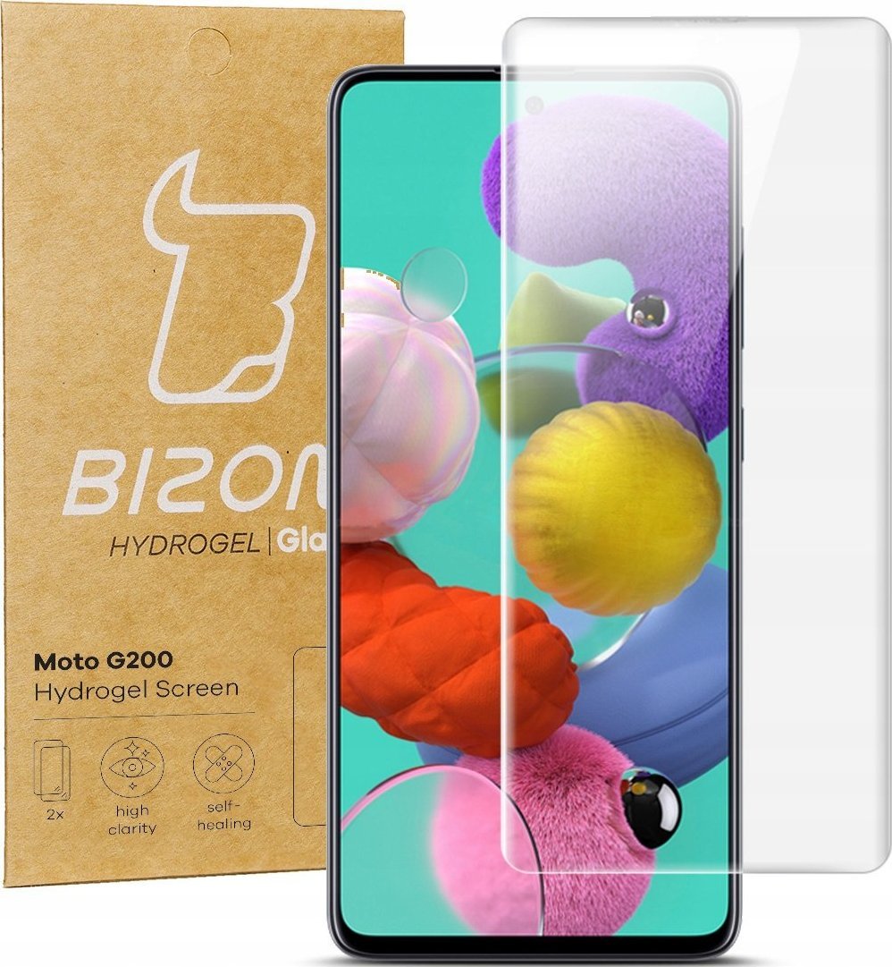 Bizon Folia hydrożelowa ochronna Bizon do Moto G200 5G