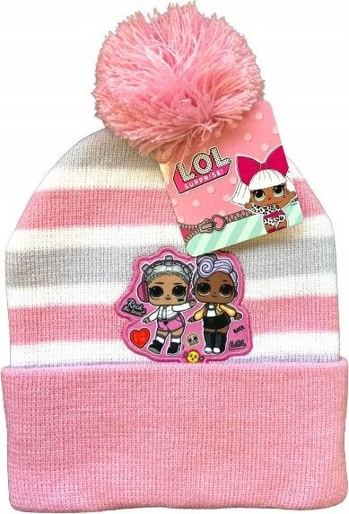 CZAPKA DZIEWCZĘCA LOL SURPRISE - rozm. 52