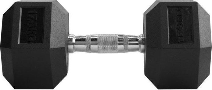 Thorn+Fit ‎‎Hantel Hex gumowany 1 x 17.5 kg