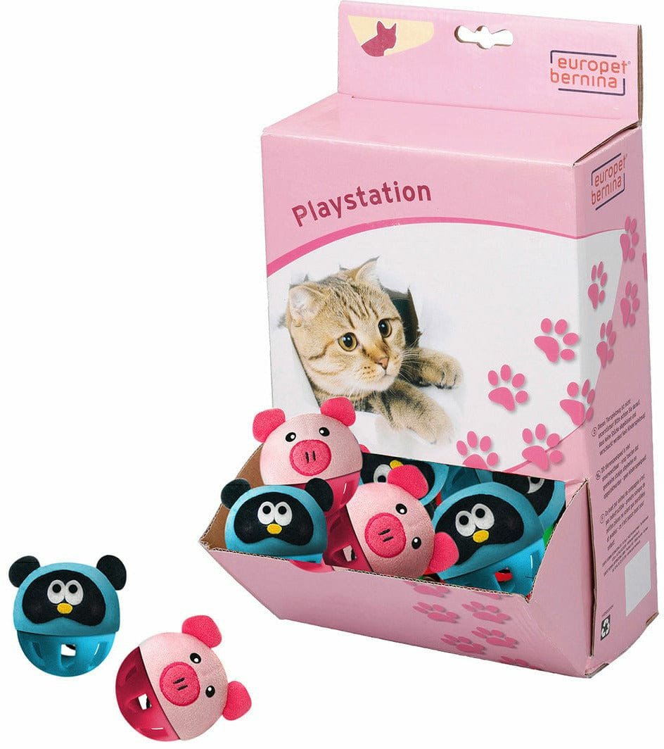 EBI ZAB. KOT PIŁKI ZWIERZAKI 5cm 409/424308