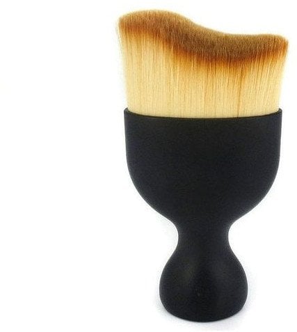 Pędzel detailigowy do czyszczenia wnętrza samochodowego czarny