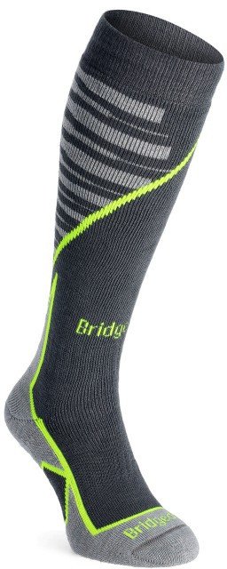 Skarpety narciarskie Bridgedale Ski MW Plus - gunmetal/stone 48+