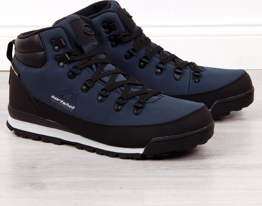 Buty trekkingowe damskie American Club Buty trekkingowe wodoodporne ocieplane granatowe American Club 37