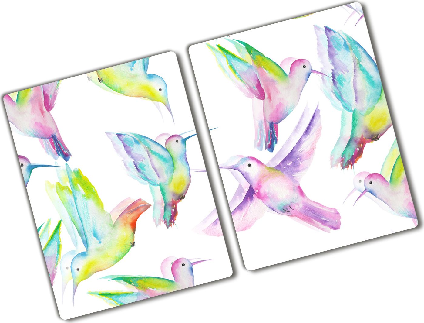 Deska do krojenia Tulup szklana Kolibry 2 52x2szt.