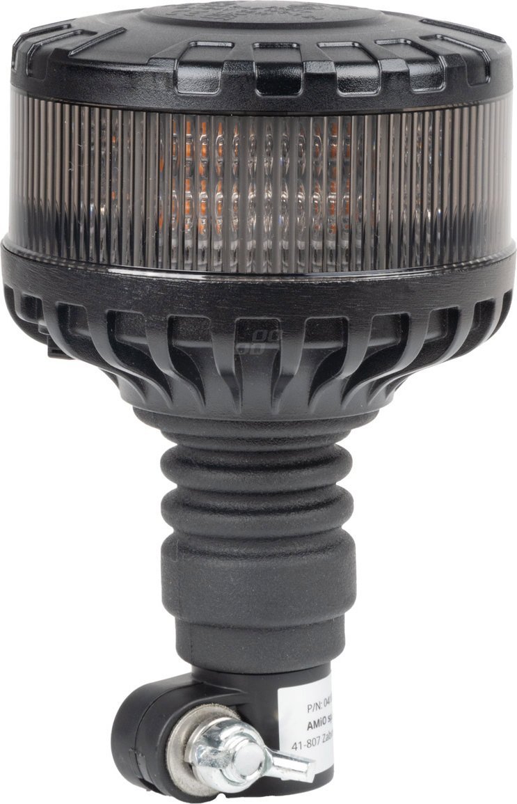 AMiO Lampa ostrzegawcza błyskowa kogut led w28p 12v 24v amio-04107