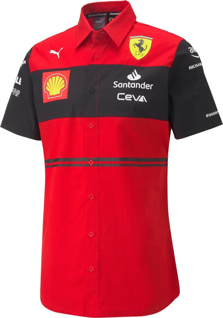 Scuderia Ferrari F1 Team Koszula męska wyjściowa Team Ferrari F1 2022 L