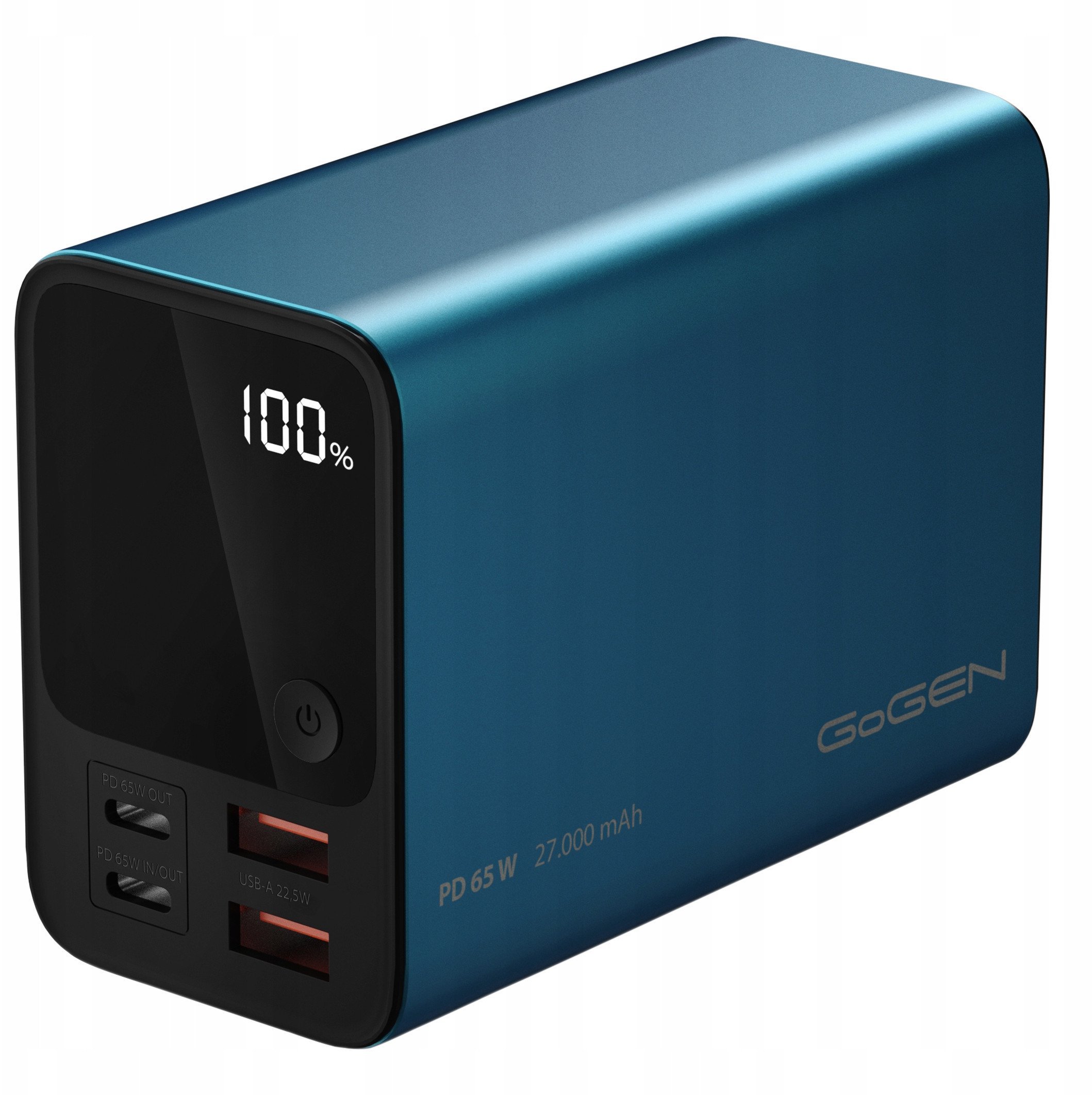 Powerbank GoGen PB270001BL 27000 mAh niebieski