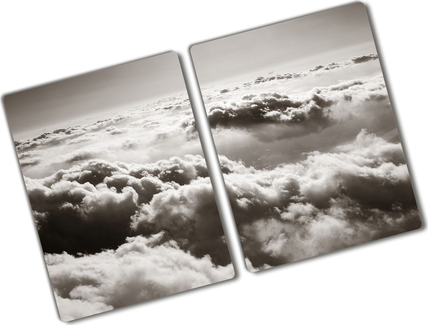 Deska do krojenia Tulup szklana Chmury z lotu ptaka 3 52x2szt.