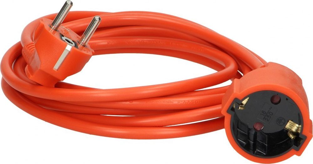Orno Przedłużacz ogrodowy jednogniazdowy Schuko, PVC 3x1mm2, długość 30m