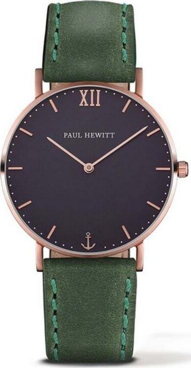Zegarek Paul Hewitt Zegarek Unisex Paul Hewitt PH-SA-R-ST-B-12M ( 39 mm)