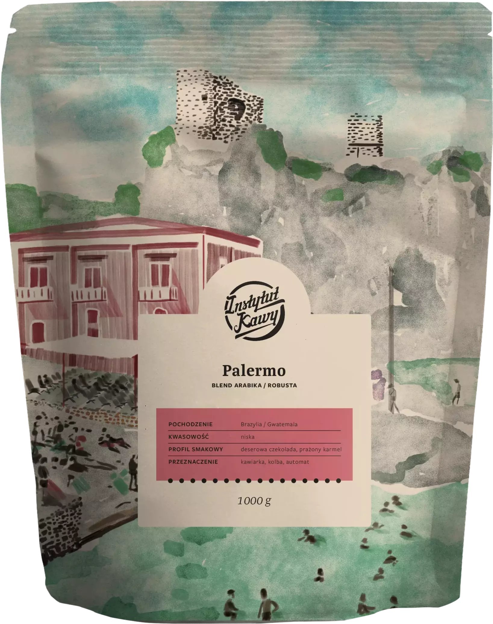 Kawa ziarnista Instytut Kawy Palermo 1 kg