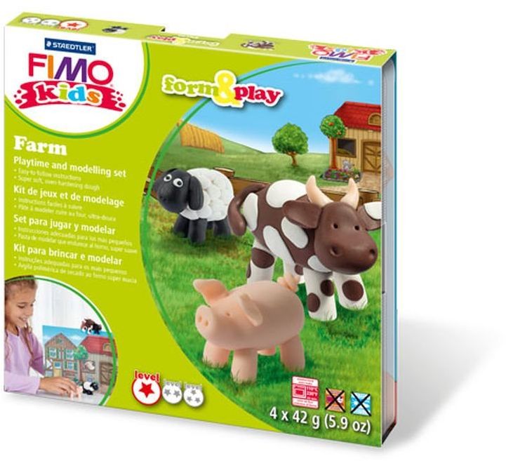Staedtler Zestaw Fimo Kids Farma (S803401)