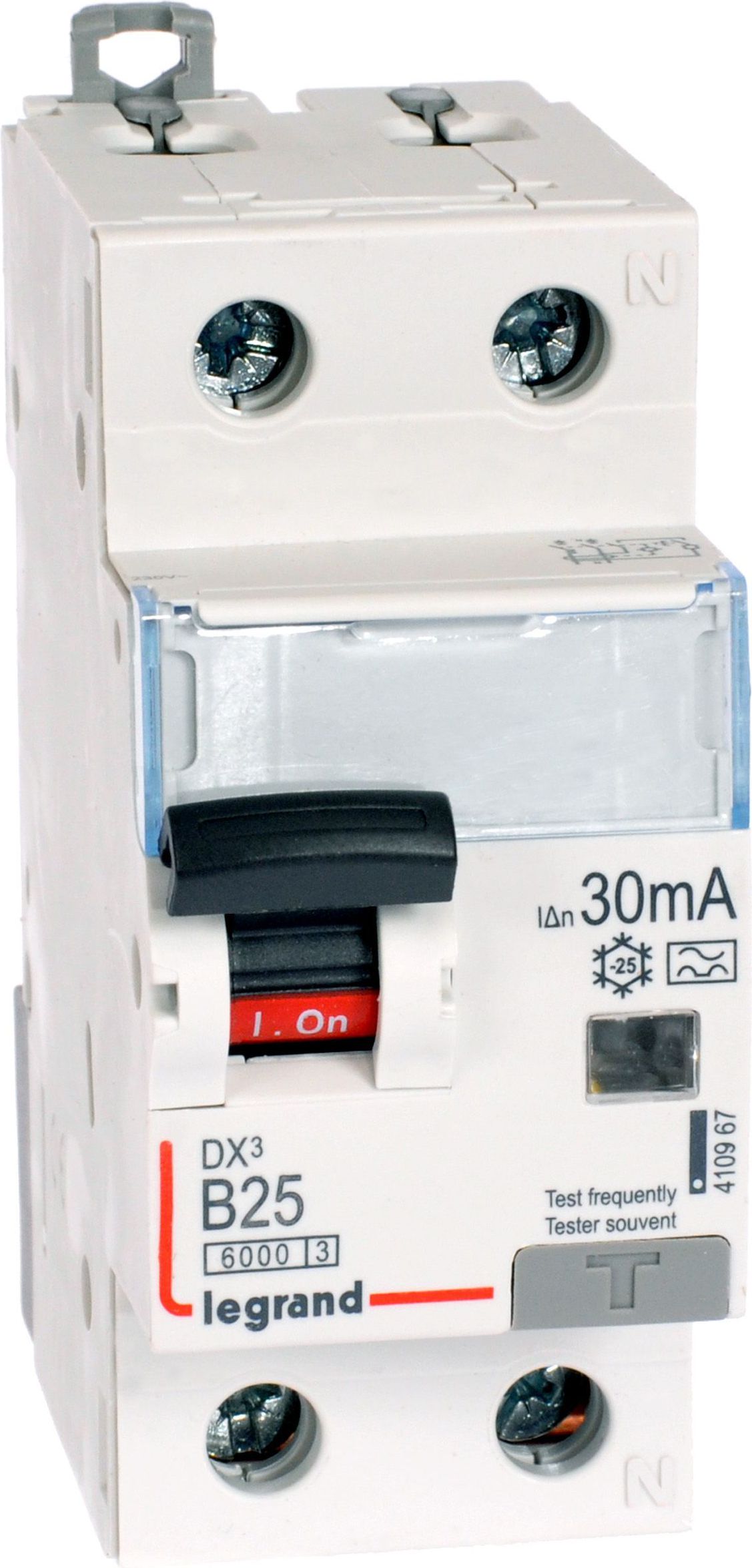 Legrand Wyłącznik różnicowo-nadprądowy 2P 25A B 0,03A typ A P312 DX3 (410967)