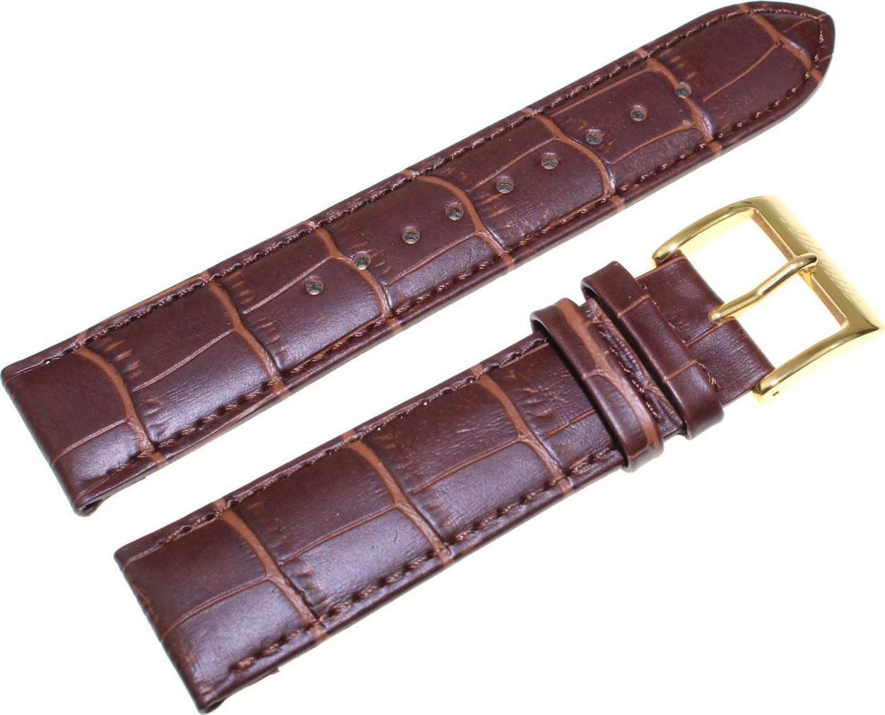 Atlantic Pasek do zegarka Atlantic 22 mm brązowy