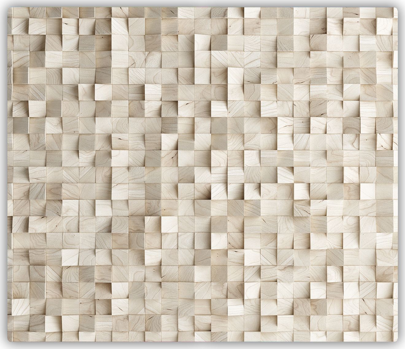 Deska do krojenia Tulup szklana Drewniane kostki 3 60x52cm