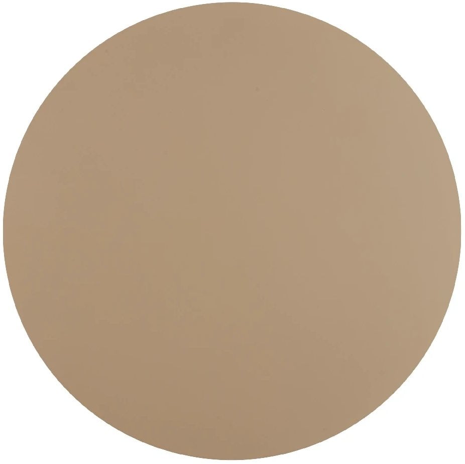 Dekoracyjna lampa ścienna Luna Sabia 10625 okrągłą koło beżowy