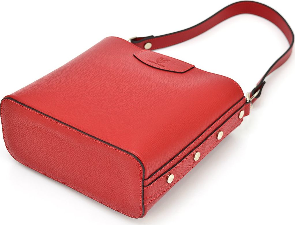 Vera Pelle Torebka skórzana vp930c czerwony