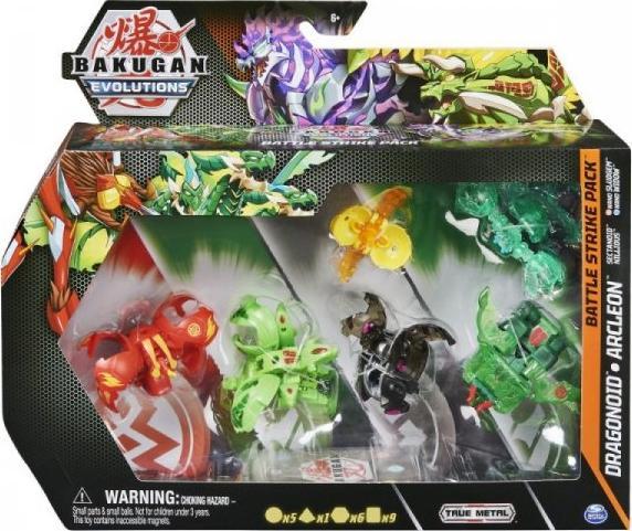 Figurka Spin Master Figurki Bakugan Evolustions Mega rozgrywka Pack 1 (6062874/20134750)