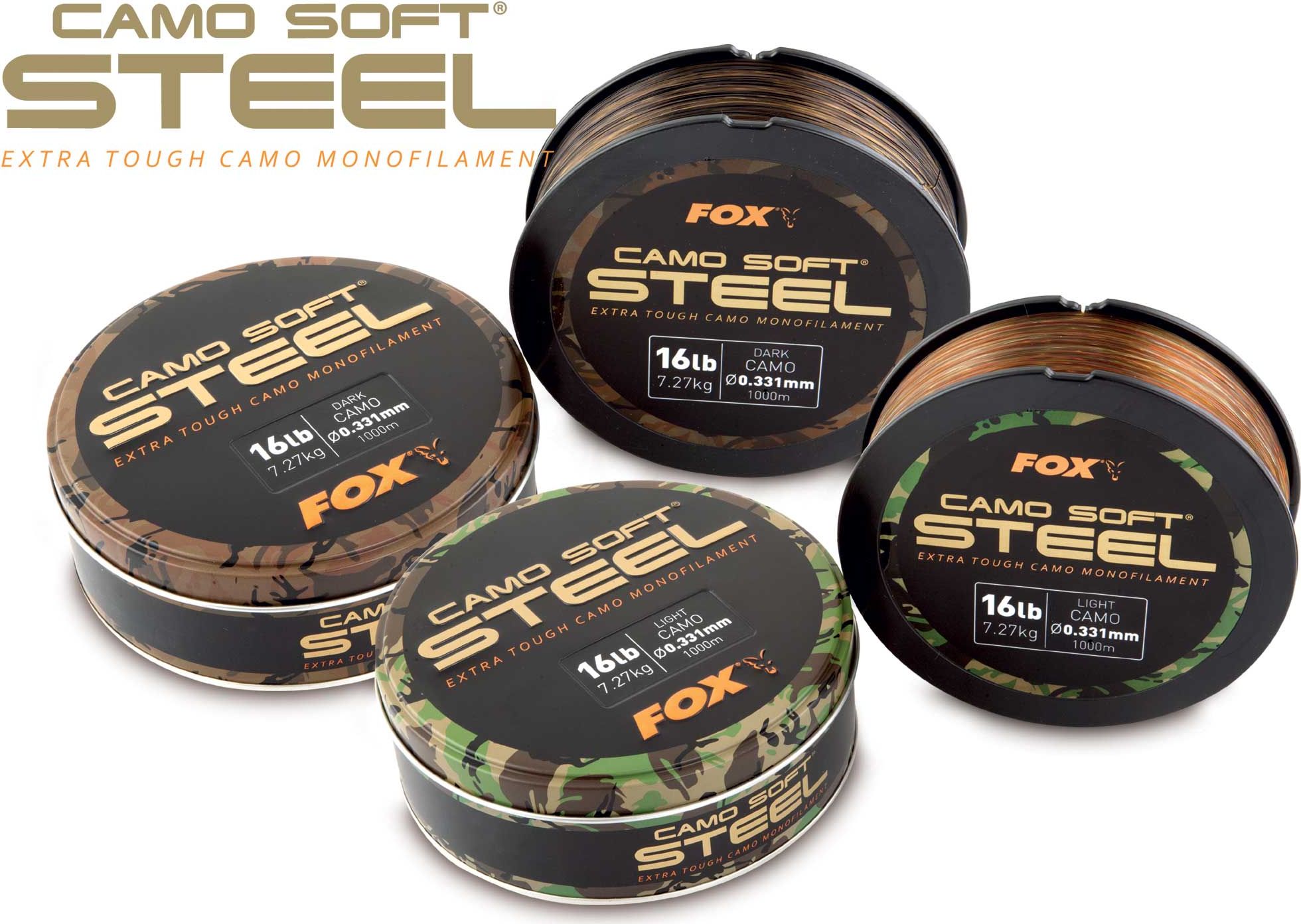 Fox Żyłka Edges Soft Steel Light Camo 0.30mm 5.9kg 1000m (CML132)
