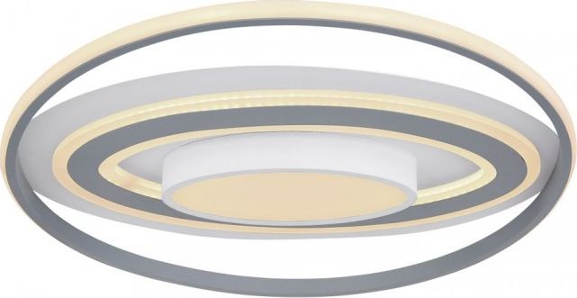 Lampa sufitowa Globo Nowoczesny plafon sufitowy biały Globo LEOLA LED 48016-60