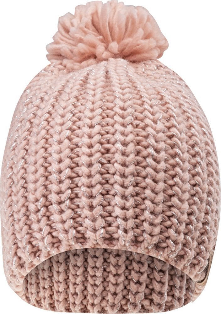 Bejo Dziecięca czapka zimowa z pomponem Bejo Roza Jrg pudrowy róż