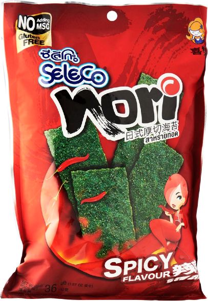 Seleco Chipsy Nori o smaku pikantnego chili 36g - Seleco uniwersalny