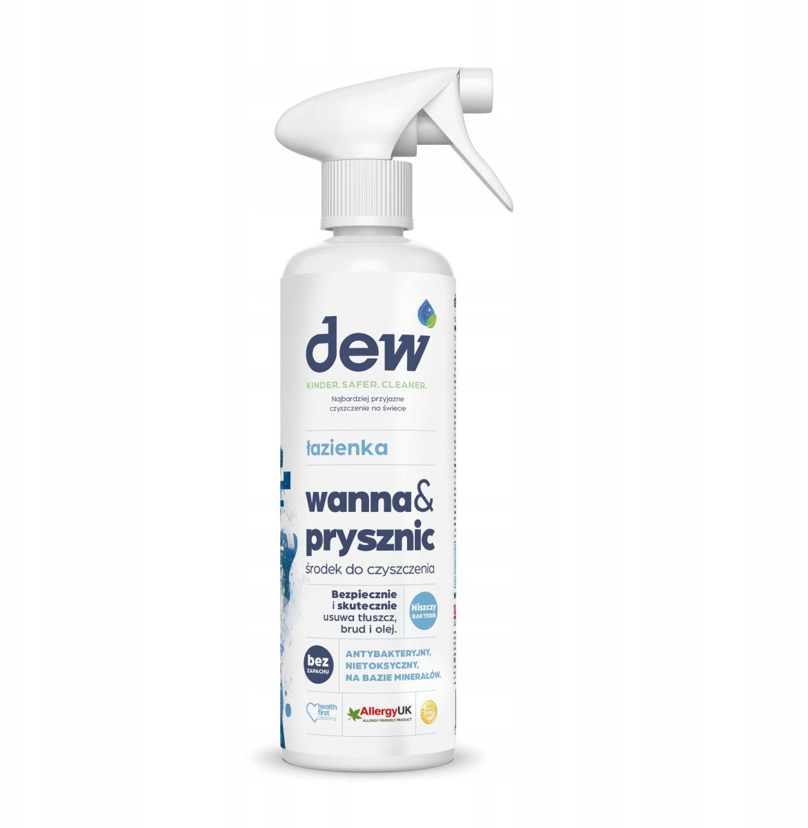 DEW ŚRODEK DO CZYSZCZENIA WANNY I PRYSZNICA 500ml 5060650479767