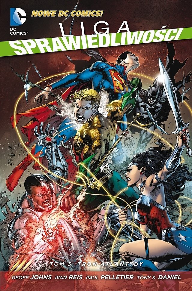 Liga Sprawiedliwości T.3 Tron Atlantydy (132837)