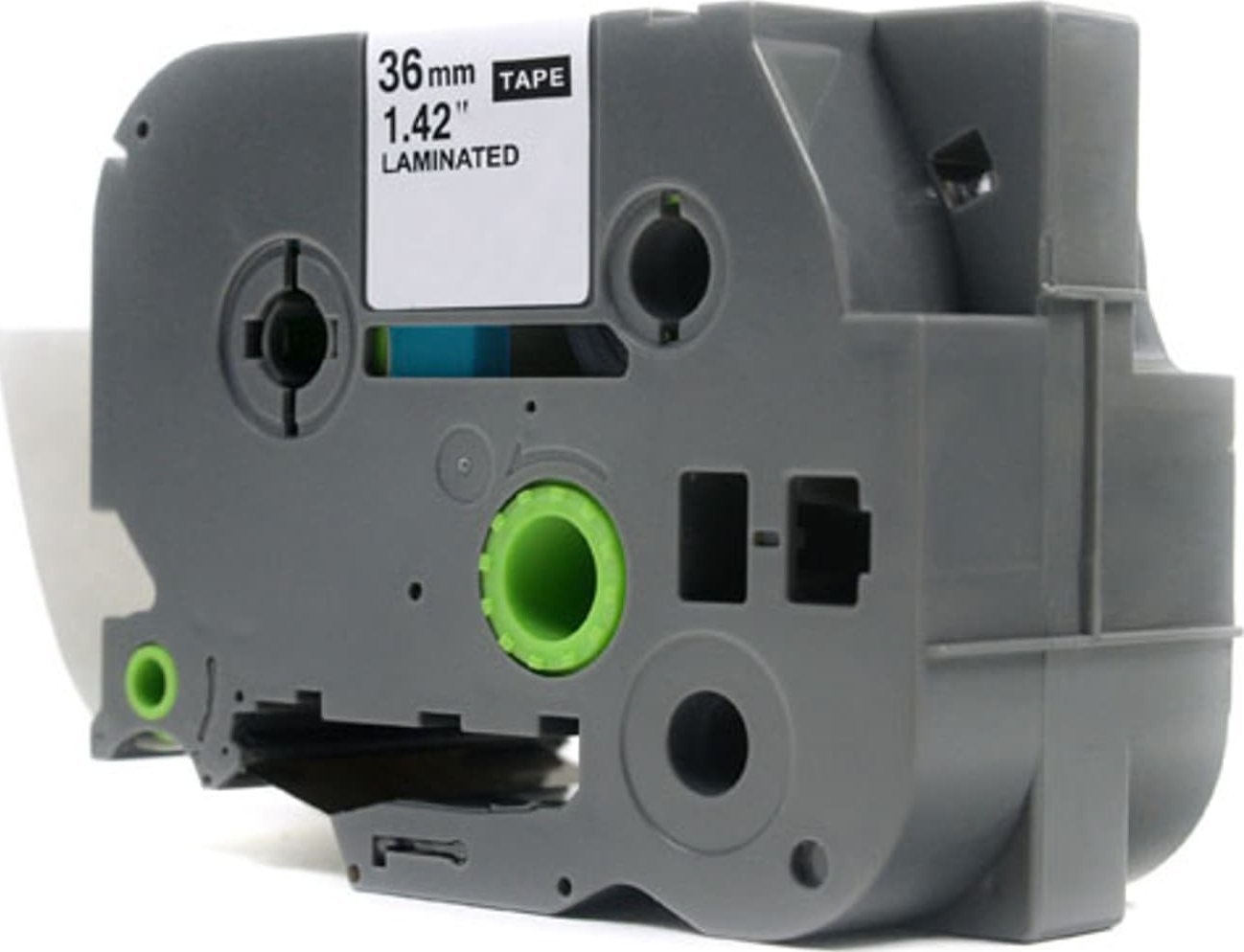 Brother Taśma JetWorld Czarny na Czerwonym Zamiennik Brother 36mm x 8m TZe-461 (TZE461, TZ461, TZ-461, AZE461, AZE-461 )