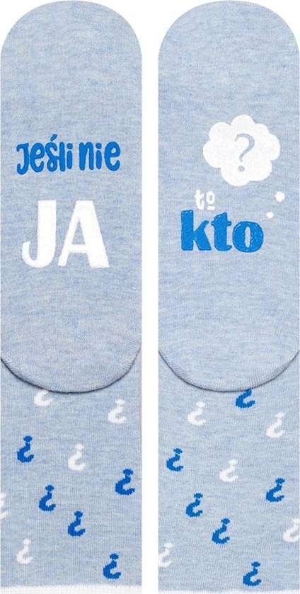 Soxo Skarpety damskie SOXO życiowe instrukcje - jesli nie ja 35-40