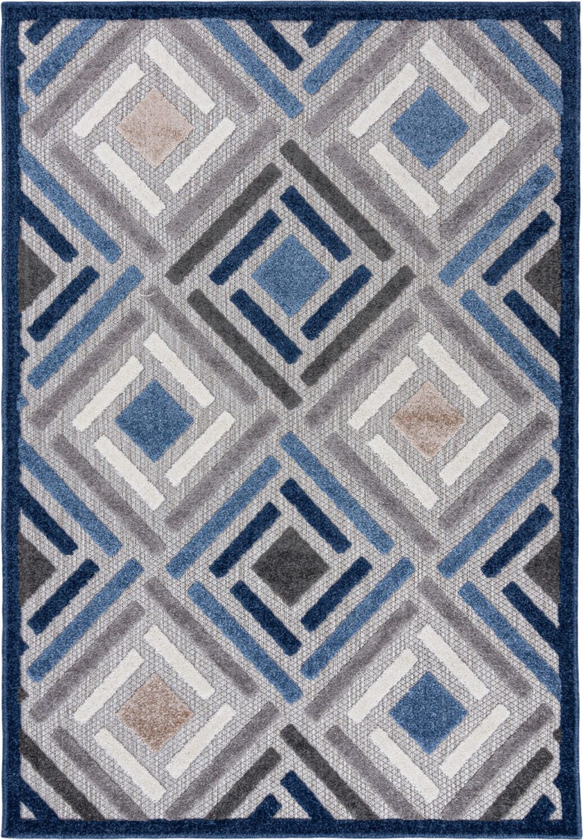 Carpetpol Dywan Sznurkowy Do Przedpokoju Kuchni Szary ED37A GRAY AVENTURA FEA (1.60*2.30)